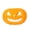B, variant on Evil Pumpkin Squeeze Toy Halloween Decorations Soft Pumpkins Squishy Party Supplies for Home Office Parties Decor and Birthday Gifts