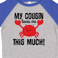 thumbnail image 4 of Inktastic My Cousin Loves Me Boys Boys or Girls Toddler T-Shirt, 4 of 5