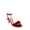 Red Velvet, variant on Jewel Badgley Mischka Emeli Ankle Strap Bow Sandals