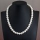 thumbnail image 1 of Collar de perlas de imitación versátil y elegante francés, cadena corta de clavícula Sexy con cuentas de perlas de imitación de una sola capa, regalos de vacaciones para mujer, 1 of 5