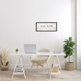 thumbnail image 2 of Stupell Industries Music Is Life Composition Paper with Black and White Notes Graphic Art Black Framed Art Print Wall Art, 10x24, by Jennifer Pugh, 2 of 2