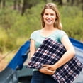 thumbnail image 5 of OUNONA Compact Black Sleeping Bag for Adults Foldable Warm Sleeping Sack for Outdoors, 5 of 5