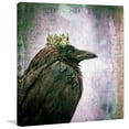 thumbnail image 3 of Marmont Hill "Crow King" by Morgan Jones Painting Print on Wrapped Canvas, 3 of 5