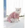 thumbnail image 3 of Winter Thickened Warm Pet Clothes Four-legged Flannel Jacket For Dogs, 3 of 4