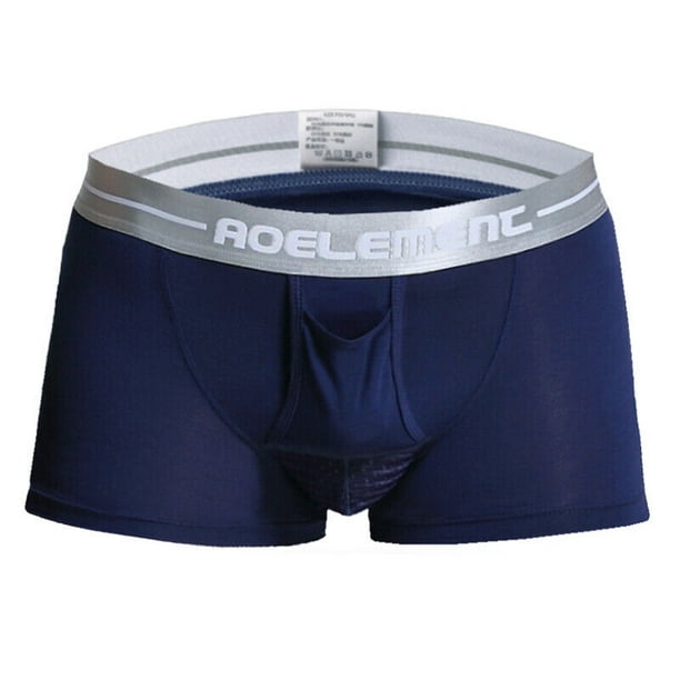 Men's Underwear Scrotum Support Bag Function U Pouch Boxer Shorts Sexy ...