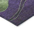 thumbnail image 6 of Dalyn Rugs Machine Washable Indoor/Outdoor Chantille Purple 1'8" x 2'6" Rug, 6 of 7