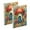 Cute Mushroom House, variant on Wirebound Notebook Hardcover Spiral Notebooks Old Train with Flowers, 60 Pages, 80 GSM, 5.7 x 8.3in