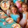 thumbnail image 4 of 24 Pz Plato De Cartón Premium Pastelero De Personajes My Princess XV, 4 of 4