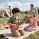 thumbnail image 1 of Kids Ukulele Guitar Toy For Boys Girls Musical Educational Toy With Nylon Strings Portable Durables Mini Guitar For Beginners, 1 of 6