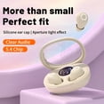 thumbnail image 3 of Mini Invisible Earbuds for Work and Sleep - Best Small Earbuds for Small Ear Canals for Sleeping Tiny Discreet Hidden Invisible Headphones for Work,Black, 3 of 7