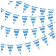 thumbnail image 2 of Outdor Blue Checkered Oktoberfest Party Banner For German Beer Festival Celebration, 2 of 6