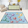 thumbnail image 3 of SKYSONIC Molecular Science Theme Lightweight Carpet Mats Area Soft Rugs Floor Mat Rug Home Decoration for Kids Room Living Room 63 x 48 inches, 3 of 6