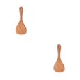 thumbnail image 1 of Bearachild Espátula de cocina, pala para el hogar, cuchara de para sopa, utensilios de cocina de estilo japonés, pala para freír, juego espátula redonda pequeña 2piezas, 1 of 6