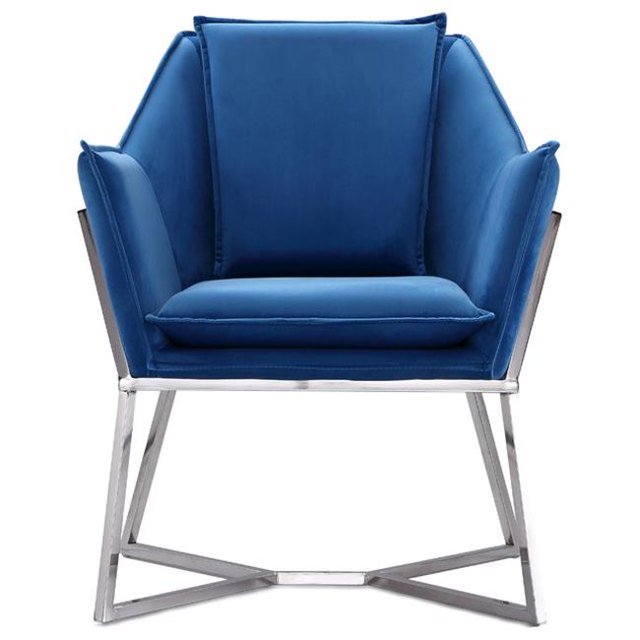 Ceets Chaise d'Appoint en Origami AC052-BL&44; Bleu
