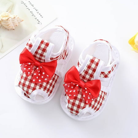 

〖Roliyen〗Toddler Shoes Baby Girls Boys Soft Toddler Shoes Infant Toddler Walkers Shoes Princess Shoes