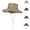 Army Green, variant on Boonie Sun Hat Men Women Wide Brim Tactical Floppy Adjustable Outdoor Hiking Fishing Camping Cap