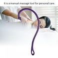 thumbnail image 4 of Tebru Trigger Point Self Massage Stick Back Hook Massager Full Body Muscle Relieve Rod, 4 of 8