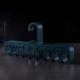 thumbnail image 3 of Porta calcetines de nueve agujeros con varios clips, clips de calcetines de secado antideslizante, 3 of 11