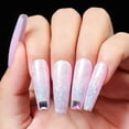 thumbnail image 6 of AIMEILI Soak off UV LED Pearl Gel Nail Polish - Glitter Mermaid Shell Thread Effect DIY Nail Art at Home -(169)10ml, 6 of 8