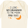 thumbnail image 4 of Inktastic I Love My Grammie to the Moon and Back Boys or Girls Long Sleeve Baby Bodysuit, 4 of 5