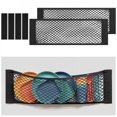 thumbnail image 2 of Car Double Mesh Trunk Storage Storage Mesh Car Item Fixed Mesh Car Finishing Storage Elastic Strap, 2 of 10