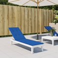 thumbnail image 1 of vidaXL Coussin de Chaise Longue Bleu Royal (75+105)x50x4 cm, 1 of 5