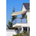 thumbnail image 2 of Advaning Slim Gray Series 16x10 ft. Manual Retractable Patio Awning - Linen Beige, 2 of 10