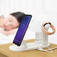 thumbnail image 4 of AZXY Wireless Charging Station,Charging Station for Multiple Devices,Wireless Charger,Desk Magnetic Fast Charger Compatible for Smart Watch Phone Apple Android Iphone Samsung Devices, 4 of 9