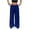 Blue, variant on Women's Sequin High Waist Wide Leg Pants, Sparkly Party Trousers, Straight Leg Evening Pants, Dance Performance Bottoms, Glamorous Night Out Wear, Comfortable Celebration Pants White M