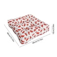 thumbnail image 3 of NWOKYZGH 1Pc Chair Pads Square Chair Cushion, Soft Thicken Seat Pads Cushion Pillow for office, Home or Car Sitting 15.7" x 15.7", 3 of 6