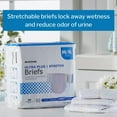thumbnail image 3 of McKesson Ultra Plus Stretch Briefs for Heavy Incontinence - Medium, 20 Count, 1 Pack, 3 of 12