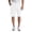 105#White, variant on Men's Golf Shorts with Multi Pockets Stretch Quick Dry Casual Work Dress Shorts for Men Light Gray M