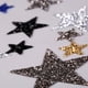 thumbnail image 2 of Pegatinas de tela con patrón de estrella de cinco puntas para perforaciones en caliente y dibujo en caliente, para zapatos, sombreros, equipaje, accesorios de ropa, parche de malla adhesiva, 2 of 5
