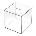 thumbnail image 1 of Clear Piggy Bank Transparent Acrylic Piggy Bank Square Large Capacity, 1 of 11