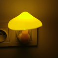 thumbnail image 3 of Lámpara de enchufe de pared de hongo con luz de noche Led, enchufe europeo y estadounidense, Sensor de control de luz blanca cálida, luz de dormitorio, decoración del hogar Feliz Sencillez, 3 of 4