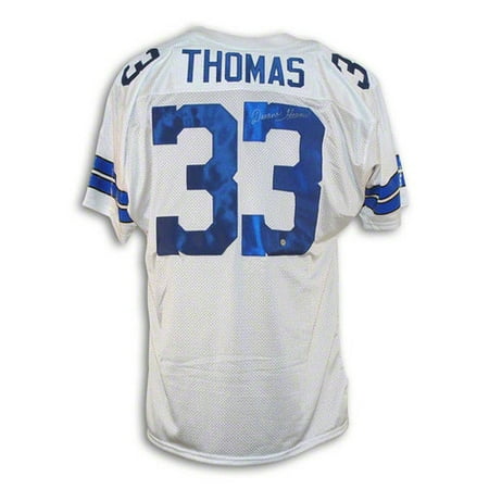 NFL - Duane Thomas Autographed Dallas Cowboys White Throwback Jersey