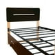 thumbnail image 5 of Cama Juno Café Atlas del Descanso Cama baja con ruedas 105 cm Altura x 101 cm Ancho x 199 cm Profundidad, 5 of 5