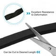 thumbnail image 4 of Uxcell Weather Stripping for Doors, 4 Rolls 5/8" W x 3/8" T Foam Seal Tape Insulation Strip Black(6.56 Ft Length), 4 of 5