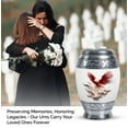 thumbnail image 3 of Eagle Urns, Memorial Urns For Human Ashes, Drop Urn For Ashes For Women, Urns For Ashes Adult Male, Large Urn For Human Ashes, Urns For Ashes Adult Female 10 Inch, Cremation Urns, 3 of 5