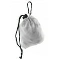 thumbnail image 2 of Reusable Grocery Bags | Foldable w/ Integrated String Pouch | Ripstop Nylon Tote - 5PK White CA2650, 2 of 4