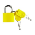 thumbnail image 1 of Travel Equipment Suitcase Lock Mini Padlock with Key Small Lock School Bag Backpack Luggage Padlock School Gyms Outdoor Backpack Lock, 1 of 5
