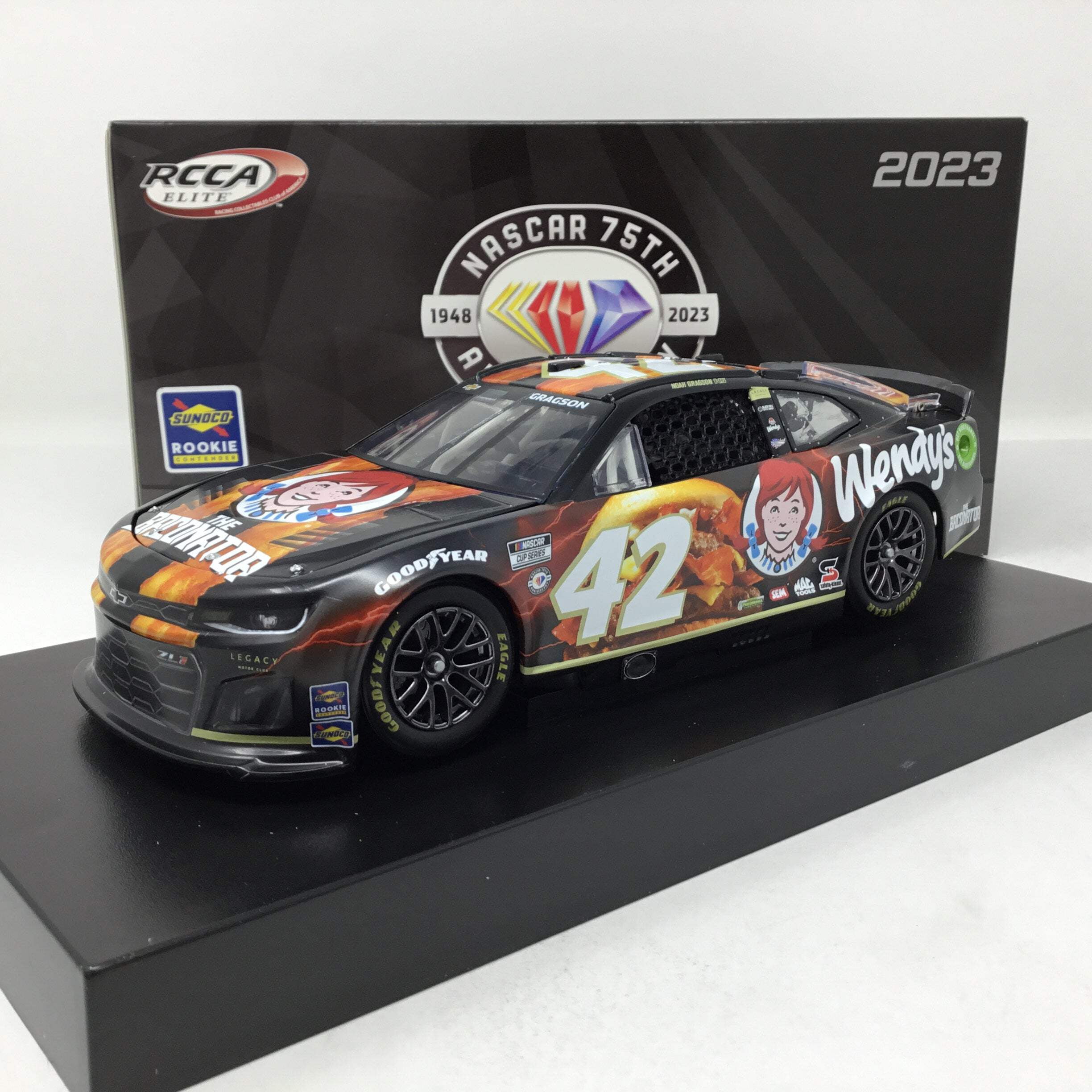 Action Racing Noah Gragson 2023 #42 Sunseeker Resort Checkers or