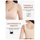 thumbnail image 3 of Sujetador cómodo para mujer, talla grande, sin aros, suave, ligero, sin mangas, sujetadores par CACAGOO  Ropa interior de mujer, 3 of 7