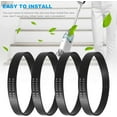 thumbnail image 5 of 4pcs E0205 Vacuum Cleaner Belts,Vacuum Belt for Eureka,Power Speed Vacuum Belts fit for Eureka NEU182B,NEU182A,NEU188A,NEU181,NEU180,NEU180B,NEU182,NEU186,NEU188, 5 of 7