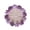 Purple, variant on DIY Kit Handmade Rose Crochet Placemat&Woven Floral Coaster Craft Set for Table Decor, Home Decoration and Gift Making
