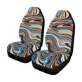 thumbnail image 1 of Liquid Pattern Print Design 02 Universal Fit Car Seat Covers, 1 of 2