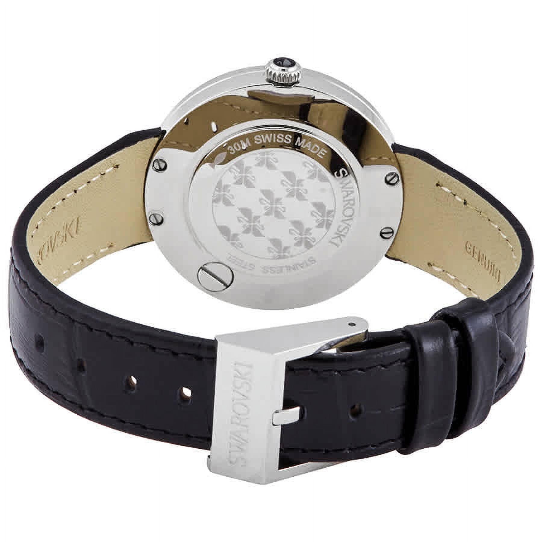 Swarovskiレディースウォッチ Swarovski Lovely Crystals Quartz Black Dial Ladies Watch 5024454