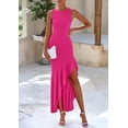 thumbnail image 5 of PRETTYGARDEN Wedding Guest Dresses for Women Summer Formal Gala Maxi Dress Ruffle Mermaid Cocktail Long Dresses, 5 of 8