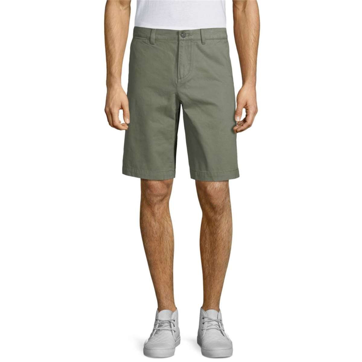 Lacoste Men Cotton Regular Fit Chino Bermuda Shorts - Walmart.com