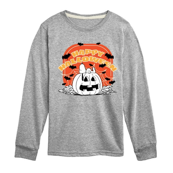 Peanuts - Retro Halloween - Toddler & Youth Long Sleeve Graphic T-Shirt